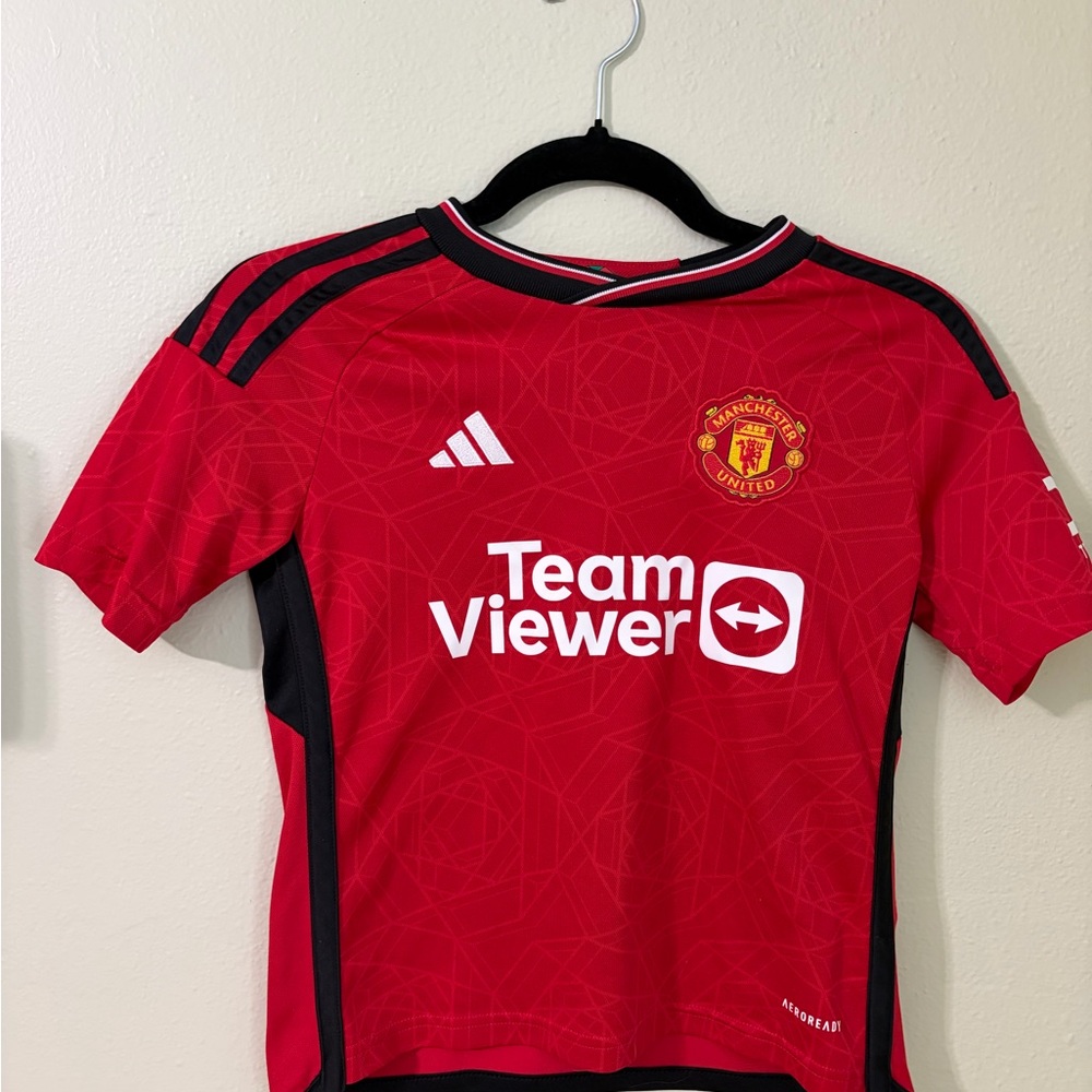 Adidas Red Manchester United Jersey